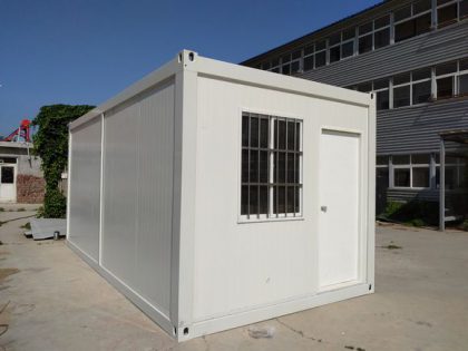 河北張家口廠家生產定制工地辦公打包集裝箱活動房